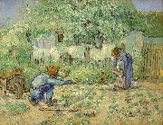 First Steps, after Millet Vincent Van Gogh